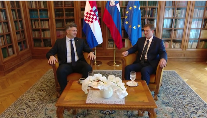Andrej Plenković i Miro Cerar