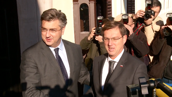 Andrej Plenković i Miro Cerar