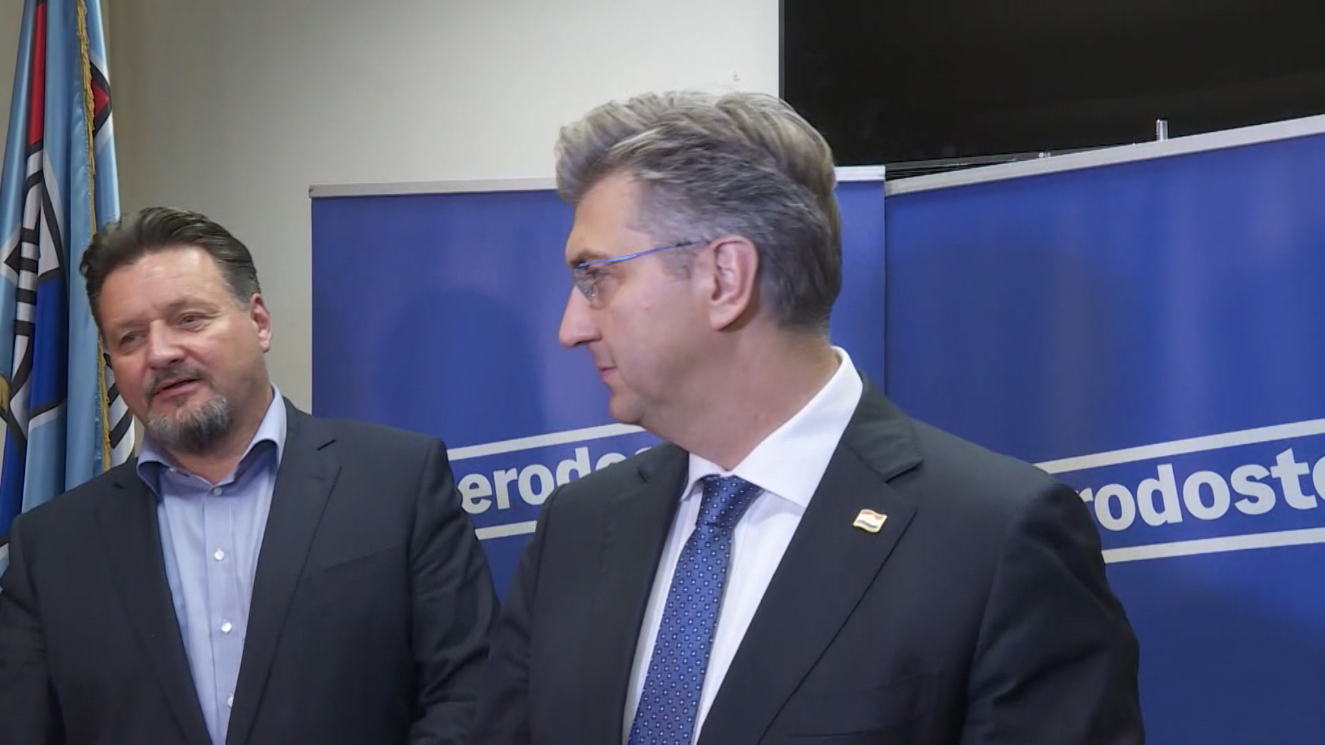 Andrej Plenković Lovro Kuščević