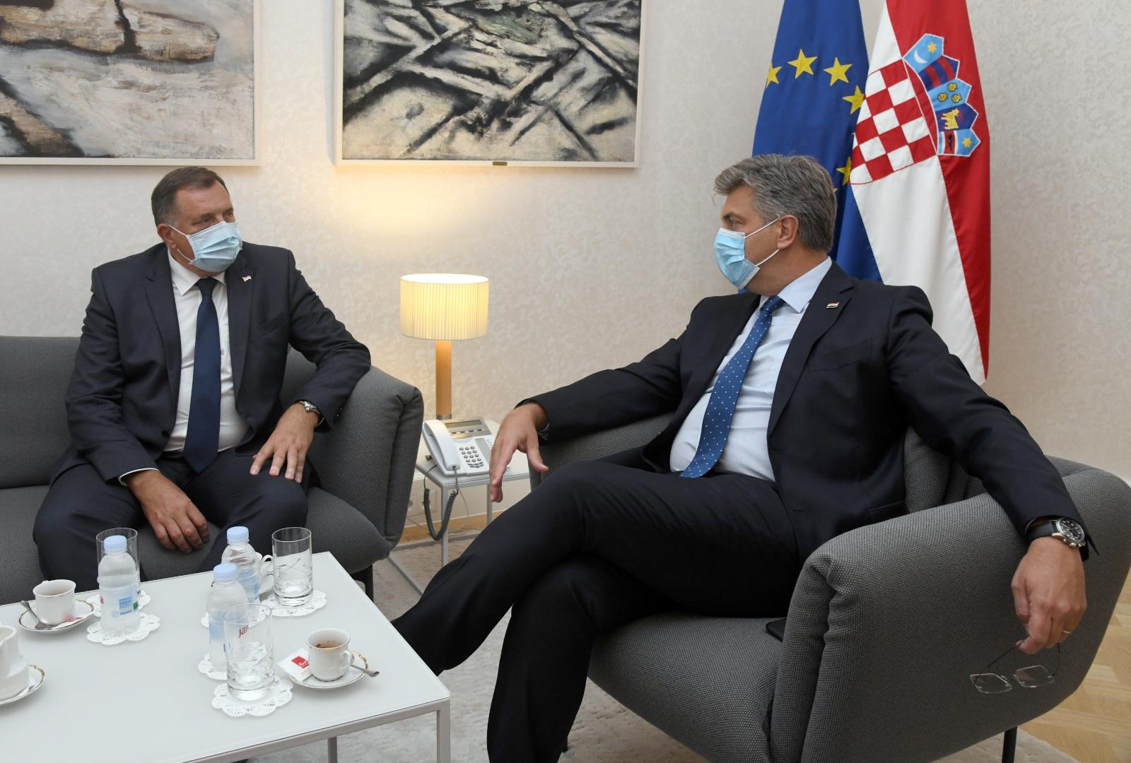 Andrej Plenković; Milorad Dodik