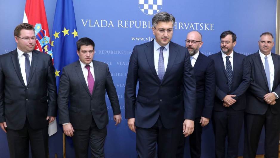 Andrej Plenković Pelješki most