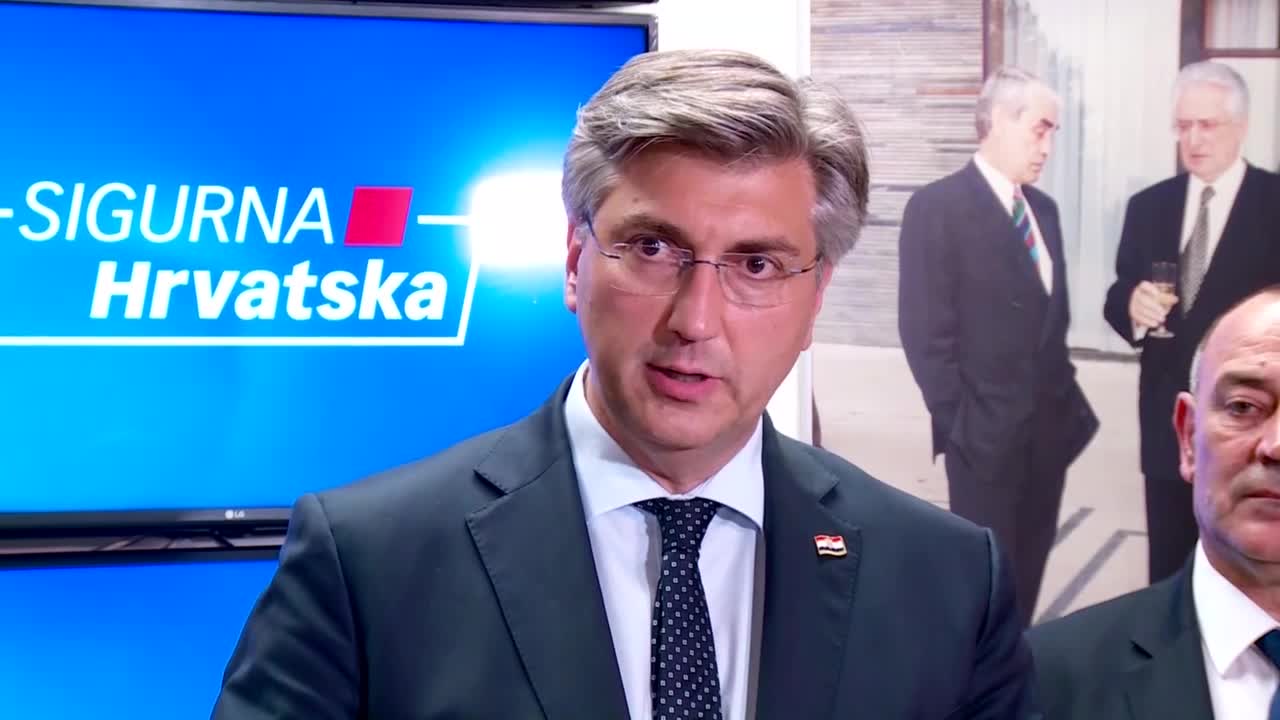 Andrej Plenković predstavio izborne liste HDZ-a