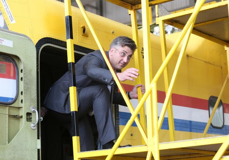 Andrej Plenković u kanaderu