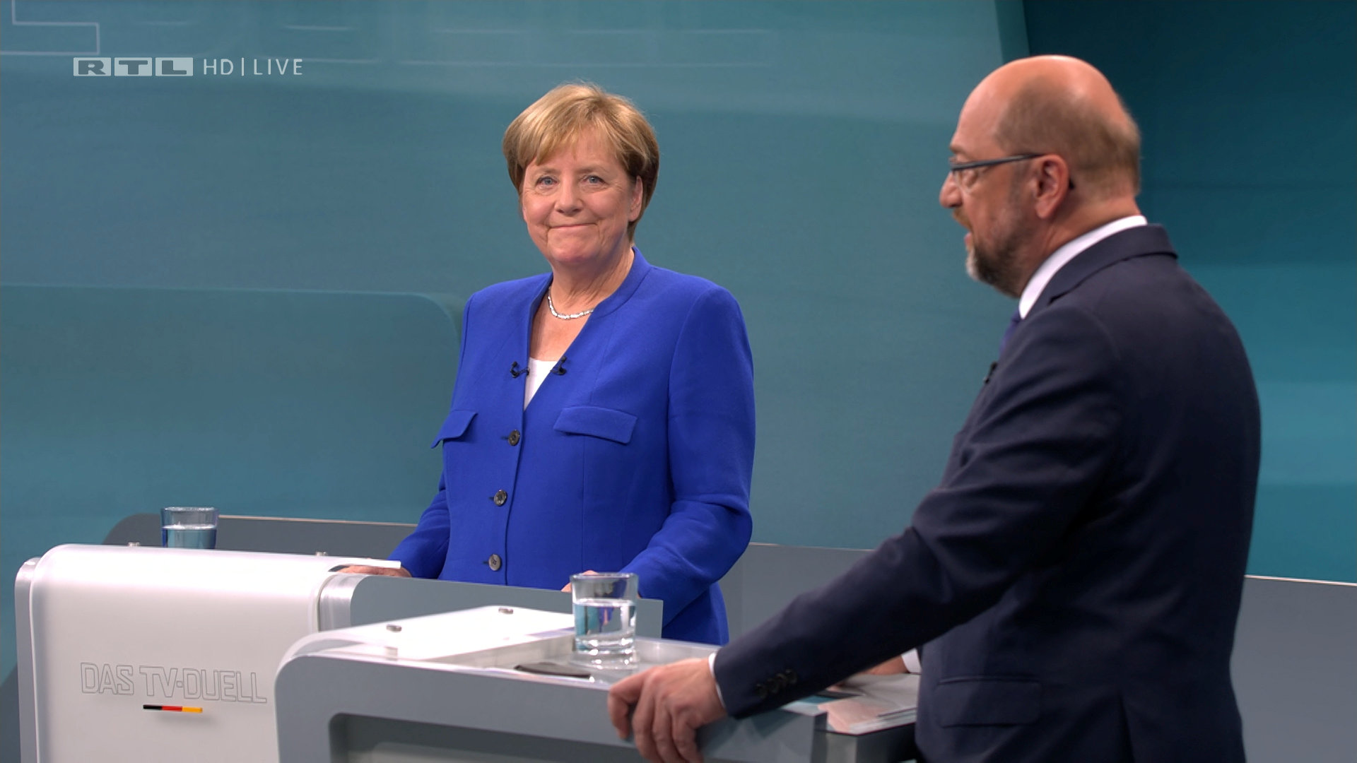 Angela Merkel i Martin Schulz