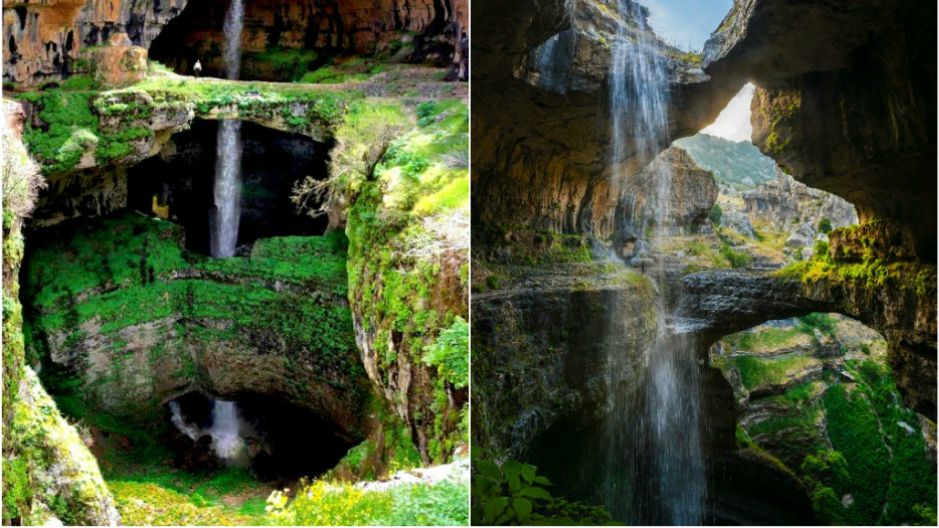 Baatara Gorge Waterfall, Lebanon