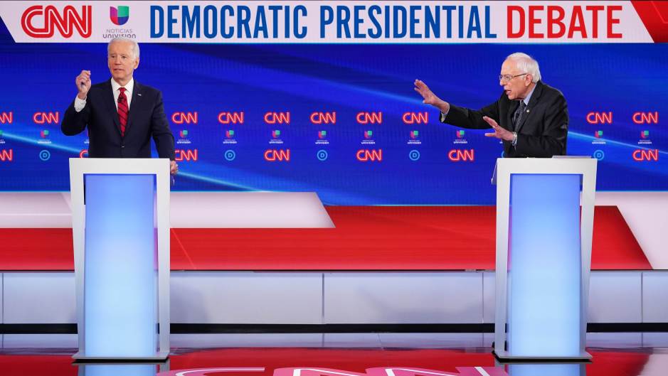 biden, sanders