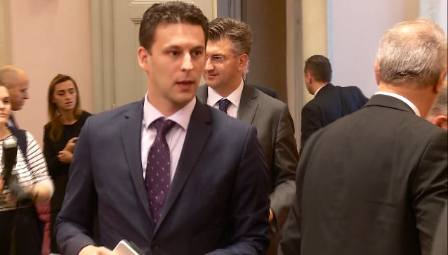 Božo Petrov i Andrej Plenković