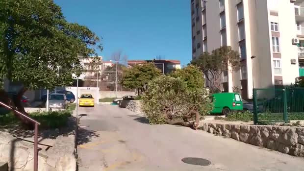 Bura hara Dalmacijom