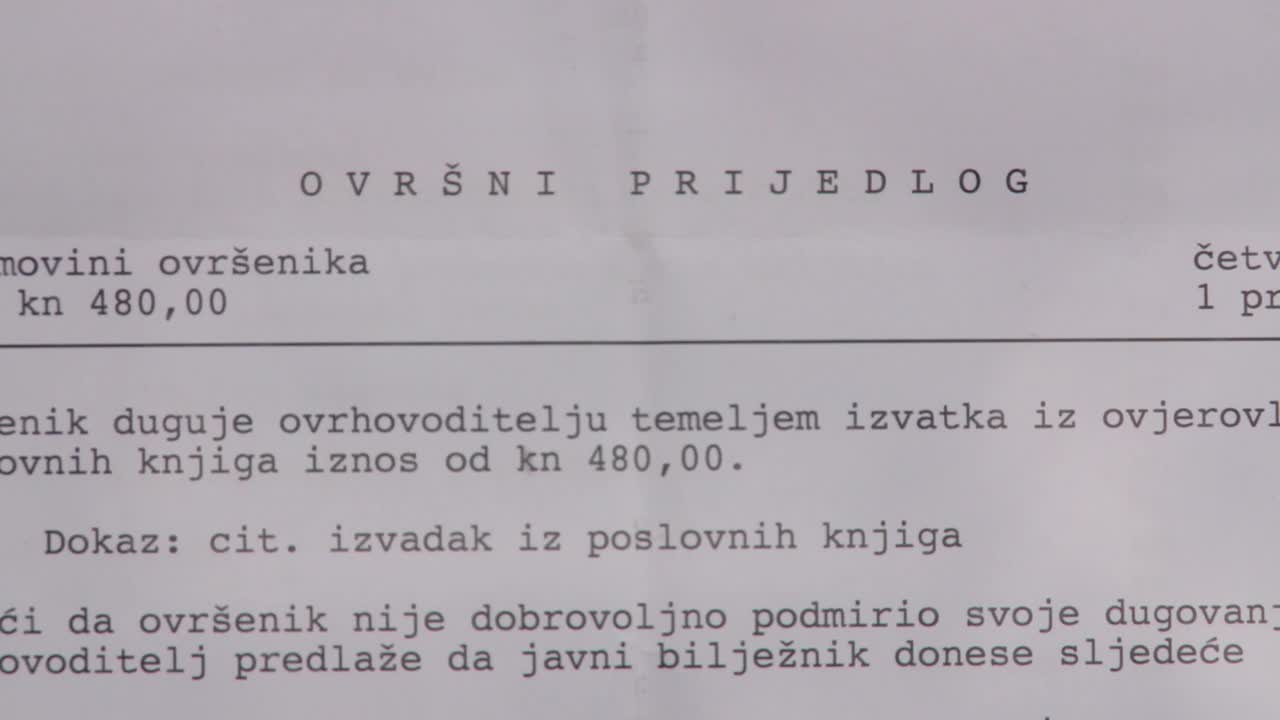 Čeka se novi ovršni zakon, šef oporbe predlaže izmjene