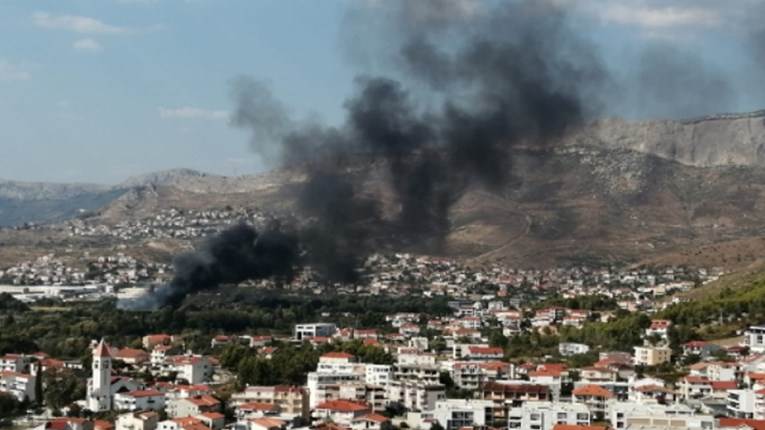 Dalmacija danas - požar TTTS