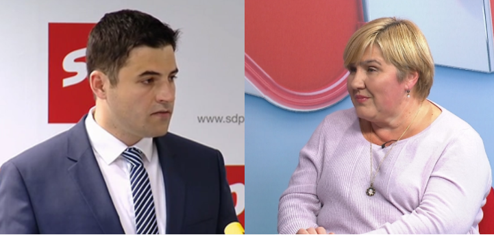 Davor Bernardić i Željka Markić