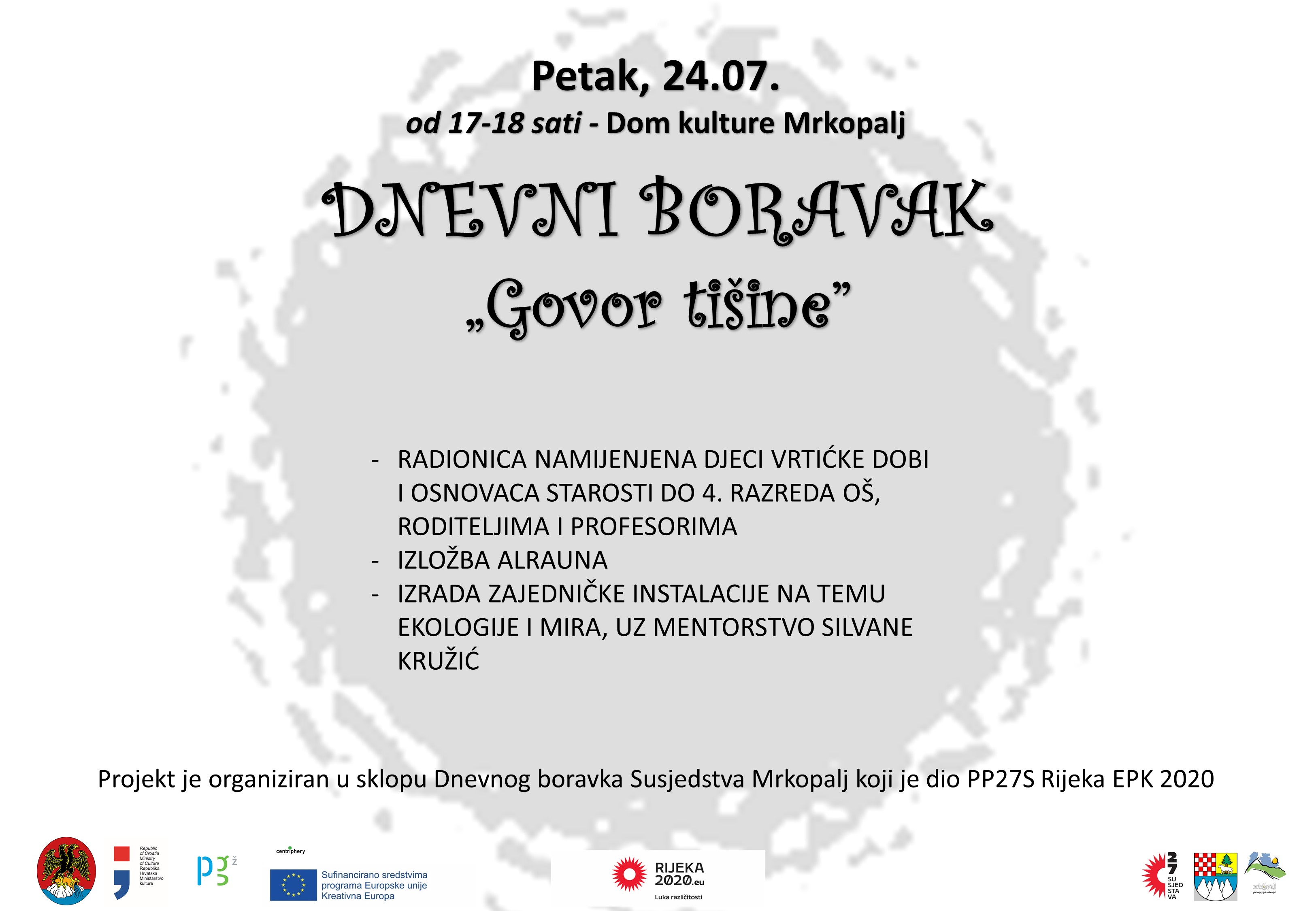 Dnevni boravak Govor tišine1 plakat
