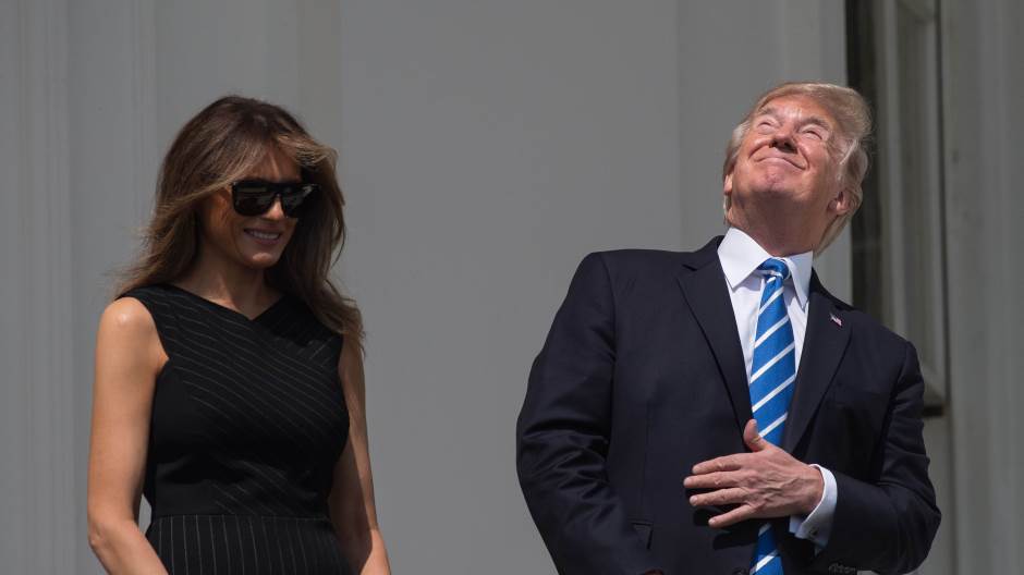 donald i melania trump