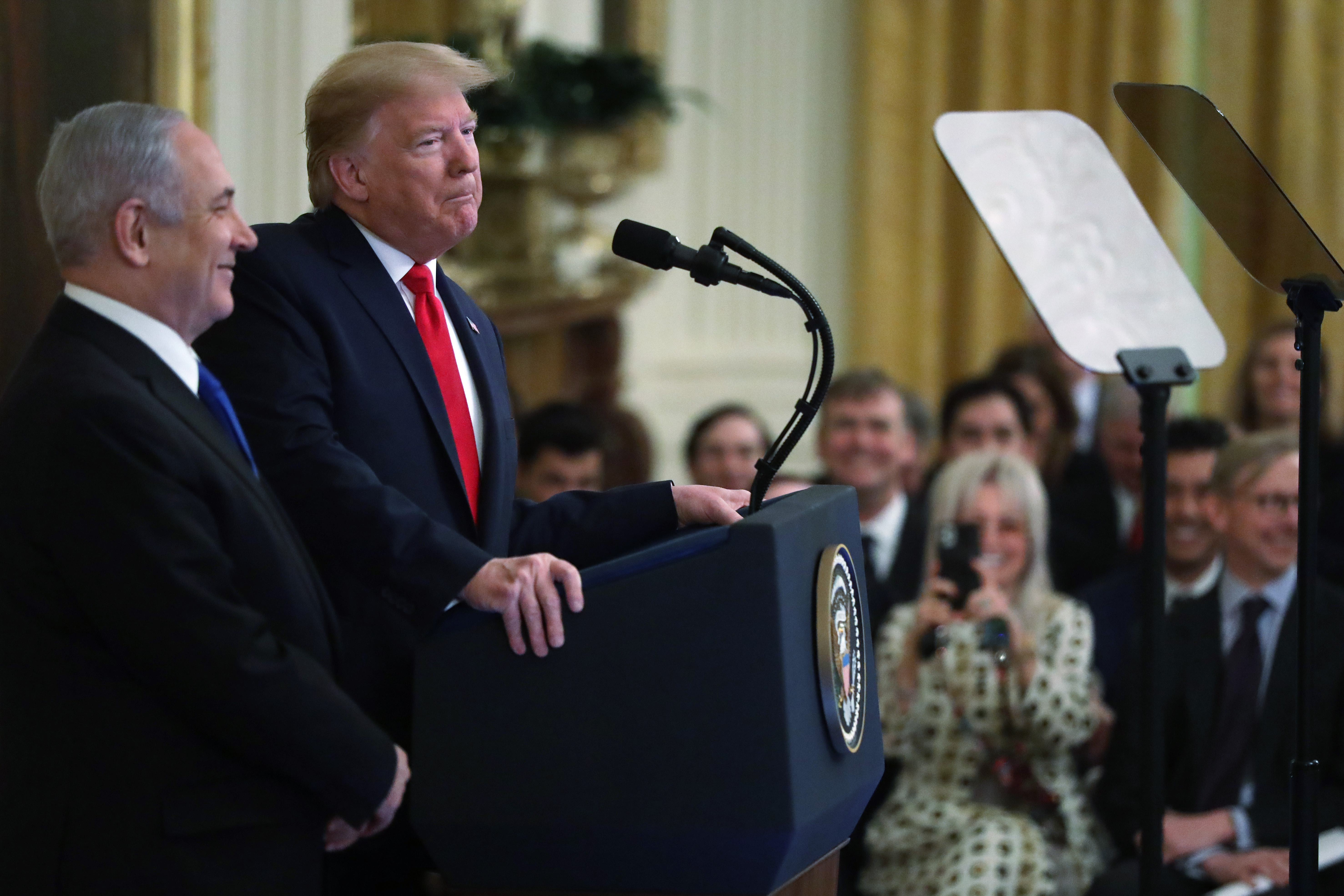 Donald Trump Benjamin Netanyahu