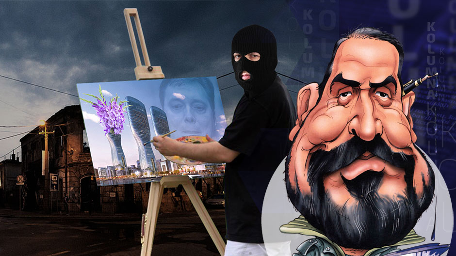 draza-petrovic-kolumna-poster-slikar