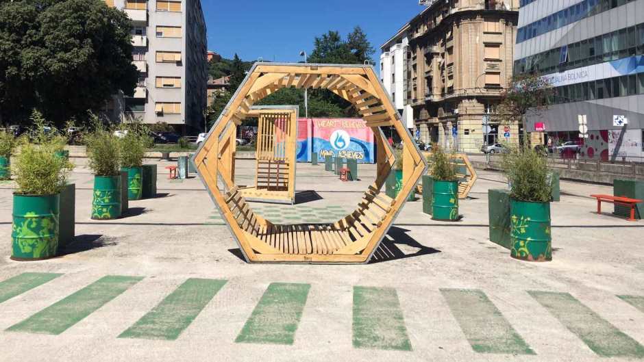 Drveni paviljoni na Klobučarićevom (2)