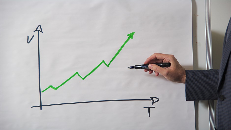 Ekonomija MorgueFile mconnors ruka kako crta uzlazni graf