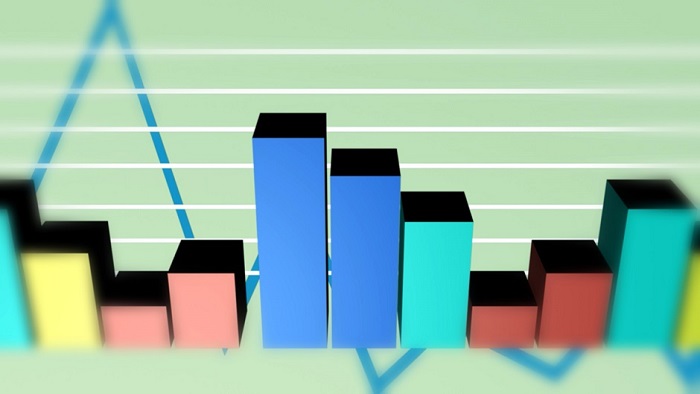 Ekonomija Stock Photos for Free šareni graf