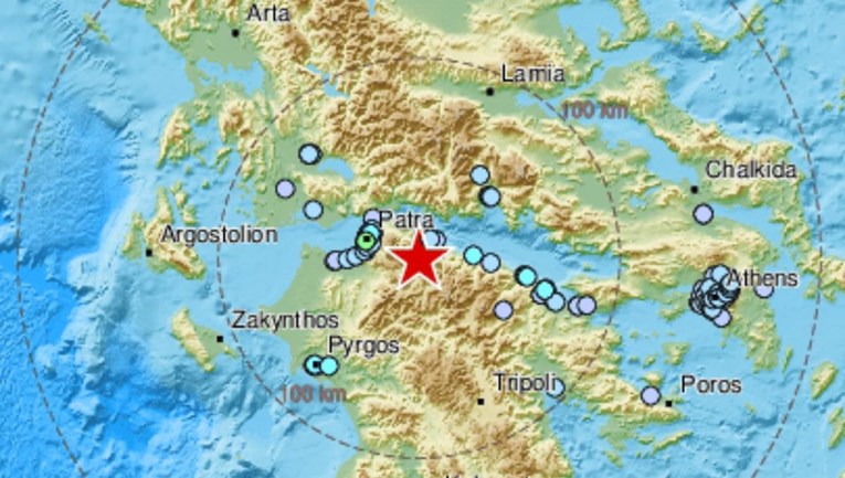 potres grčka