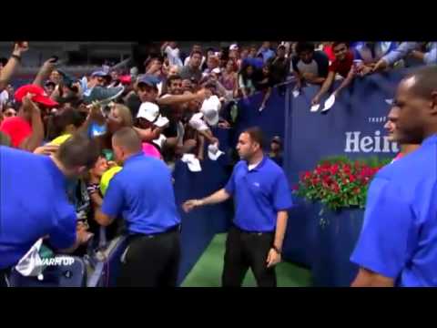 Federer spašava mladog fana