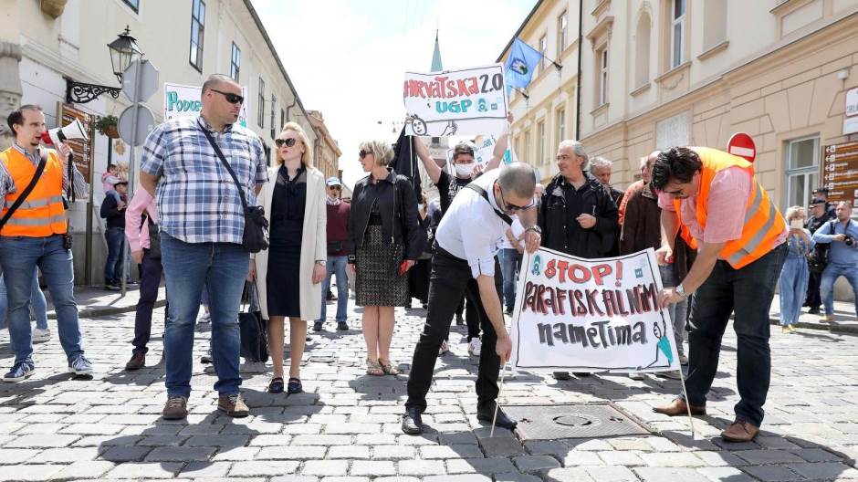 Glas poduzetnika, prosvjed