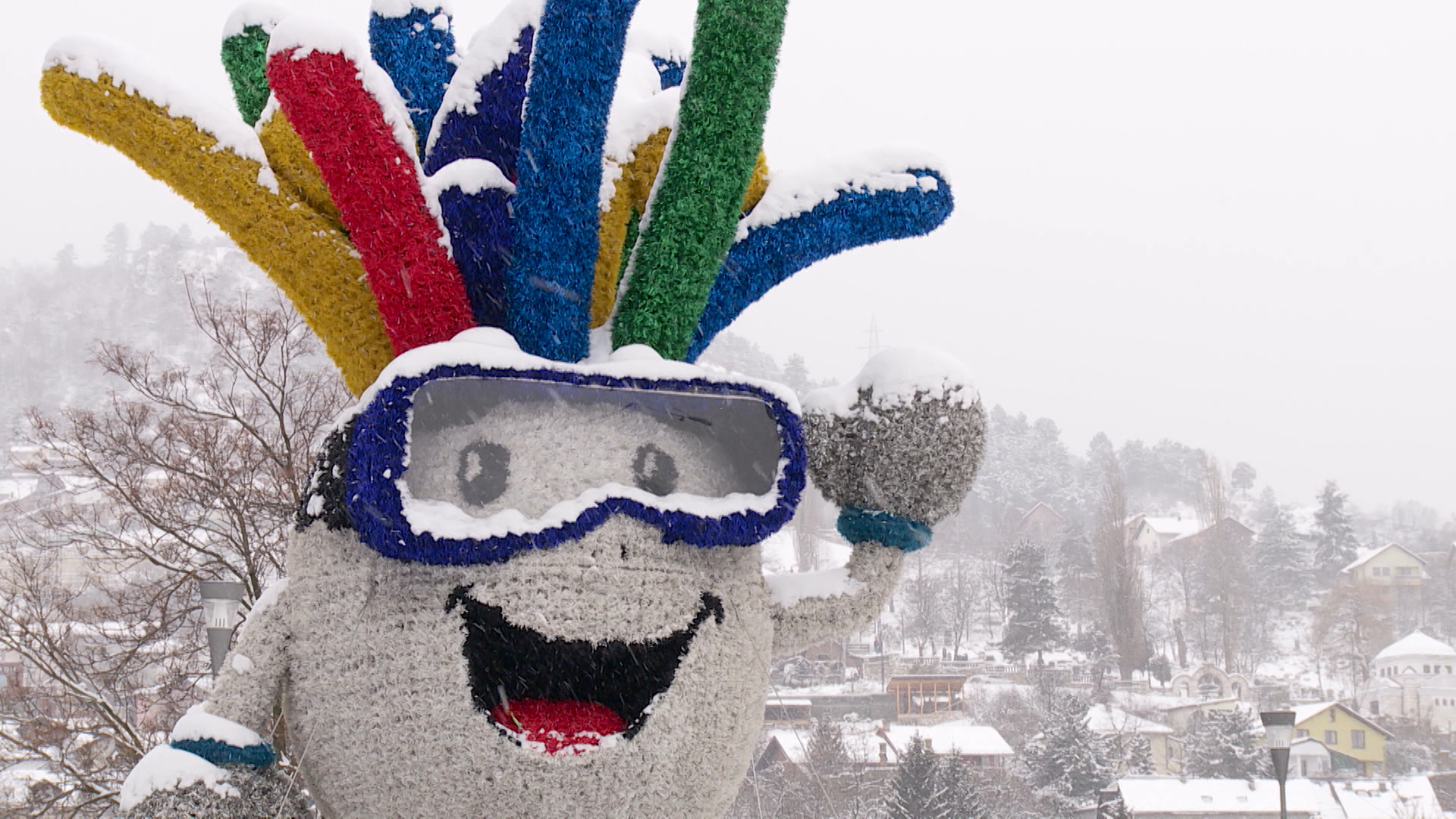 Groodvy Grudvi Sarajevo maskota EYOF