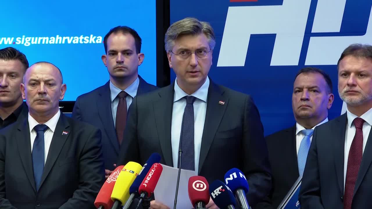 HDZ predstavio izborni program, pogledajte što obećavaju