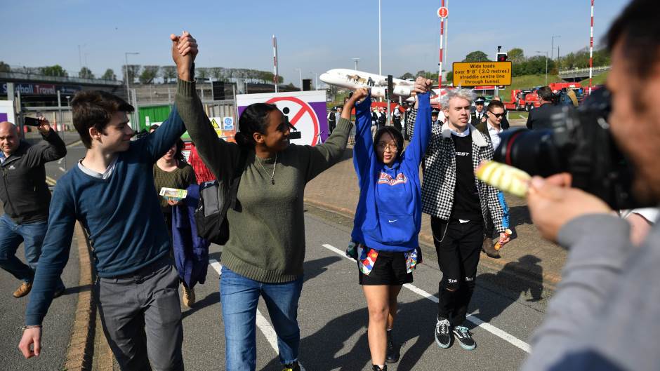 Heathrow prosvjed
