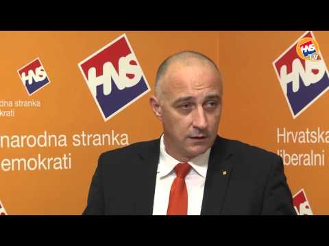 HNS - Konferencija za medije, 14. 3. 2016