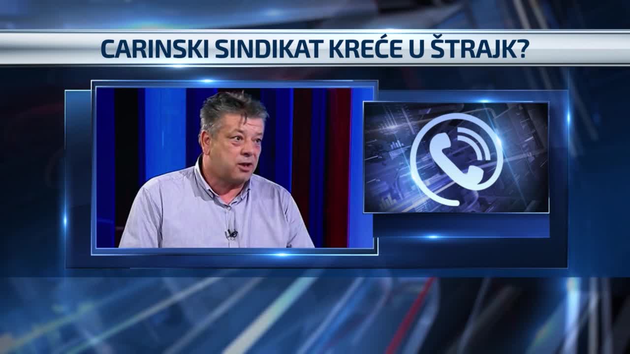 Hoće li i carinici u štrajk? Rino Štorić za N1 o pritiscima na sindikat