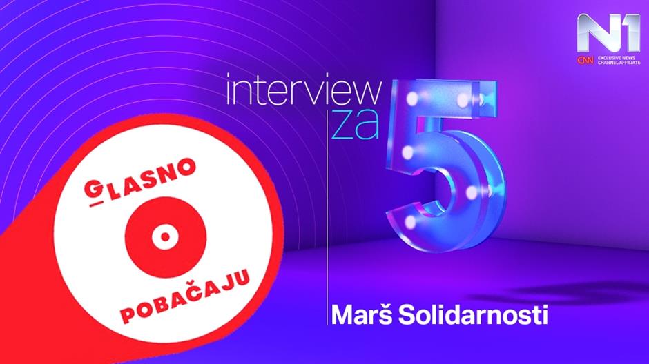 HR intervju za 5 Poster-mars solidarnosti