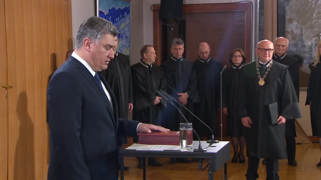 Inauguracija Zorana Milanovića