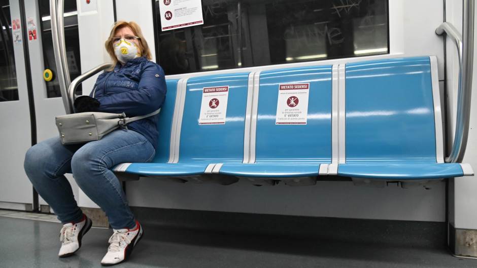 Italija, znak, socijalno distanciranje