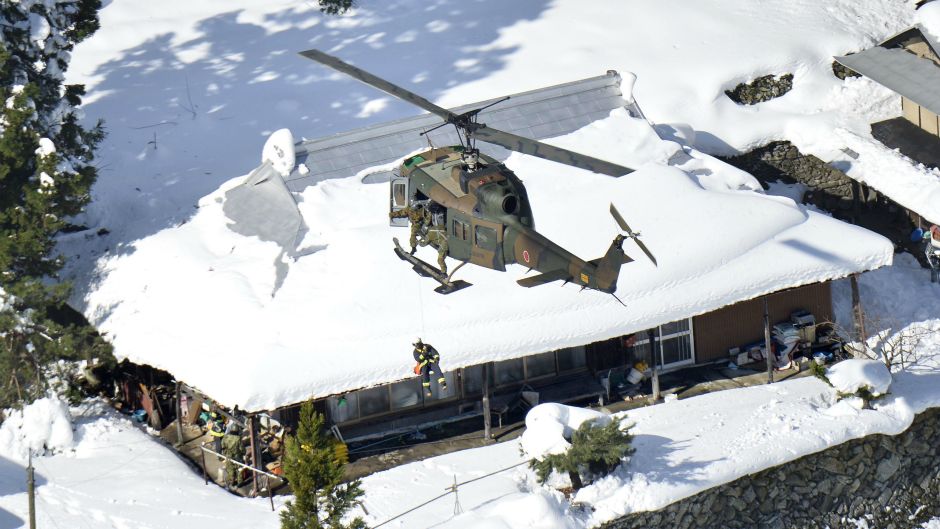 Japan snijeg mecava Reuters Kyodo