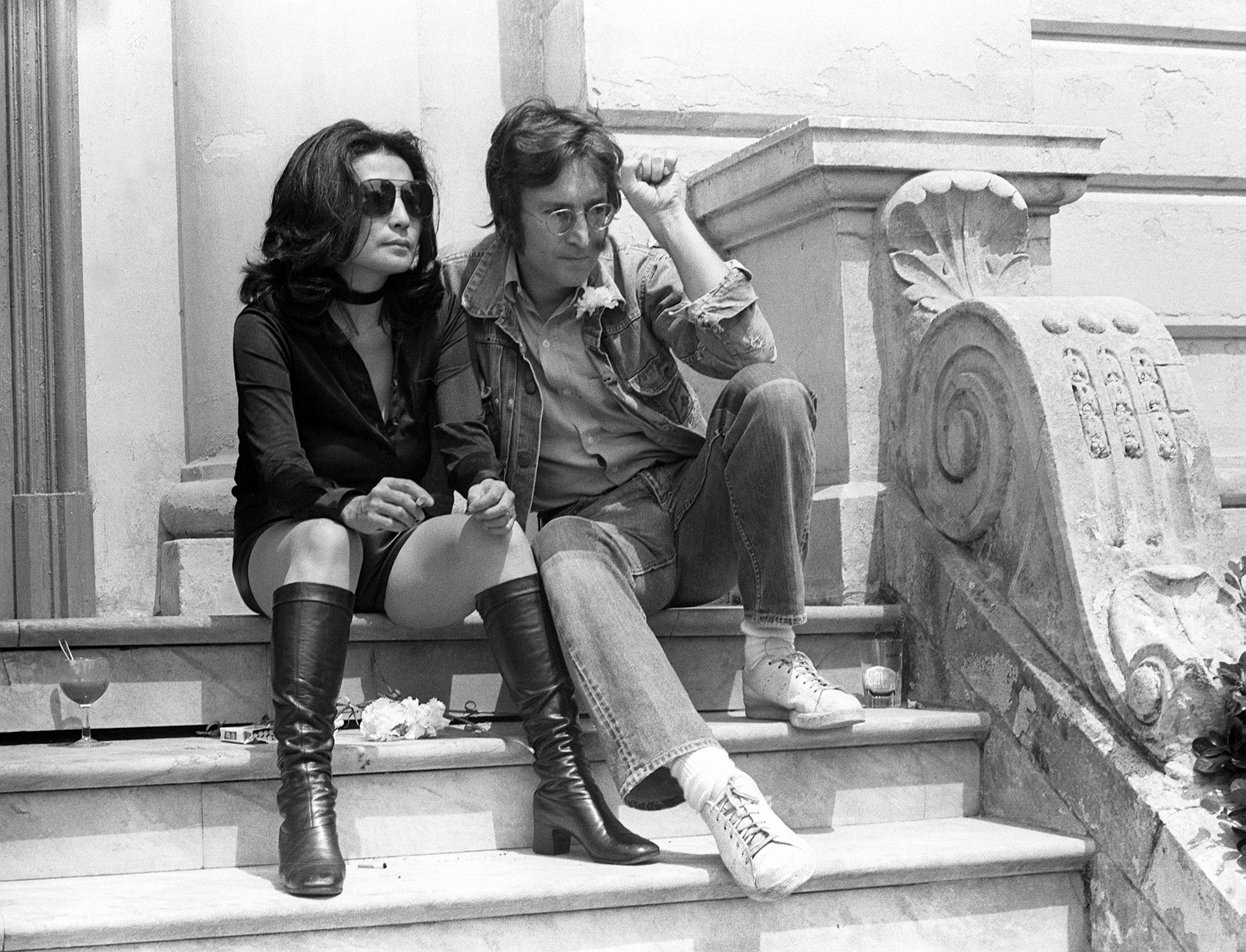 john lennon, yoko ono