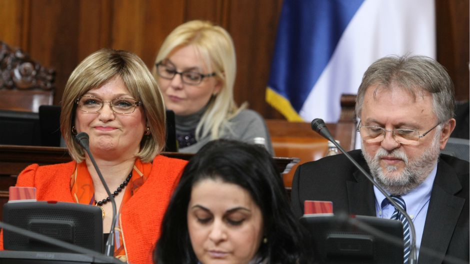 Jorgovanka Tabaković, Dušan Vujović