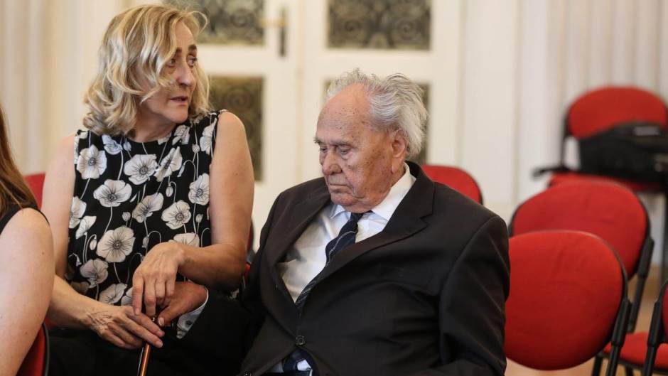 Josip Manolić i supruga Mirjana Ribarić