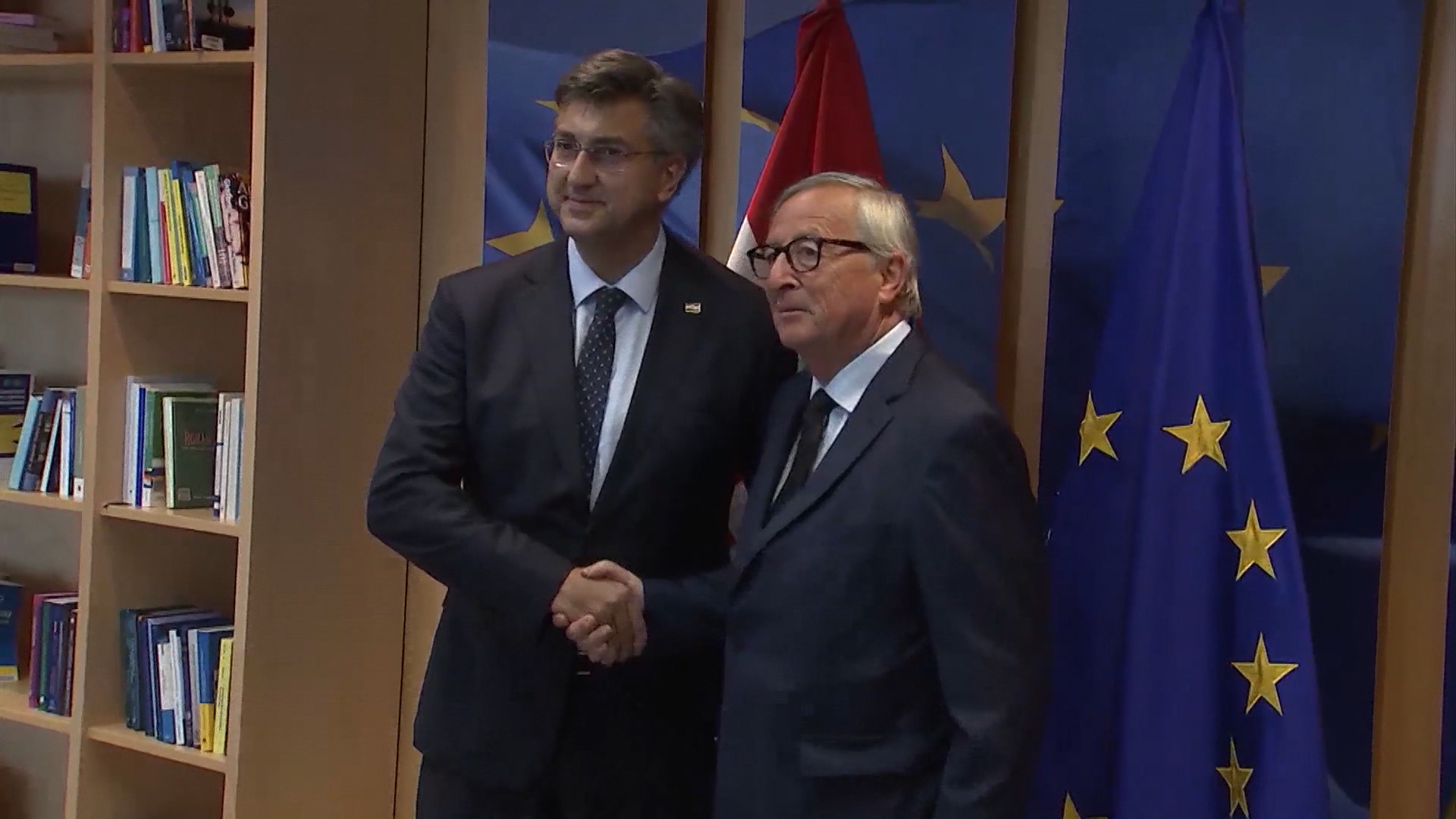 Juncker, Plenković