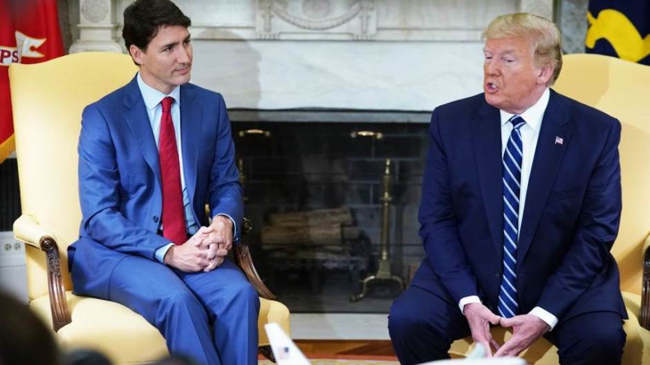 Justin Trudeau, Donald Trump
