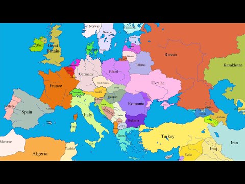 Kako se Europa mijenjala u posljednjih tisuću godina