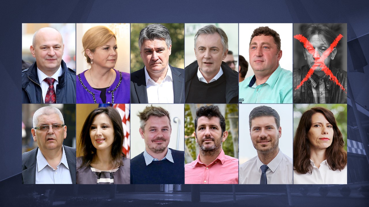 Kandidati na predsjedničkim izborima 2019