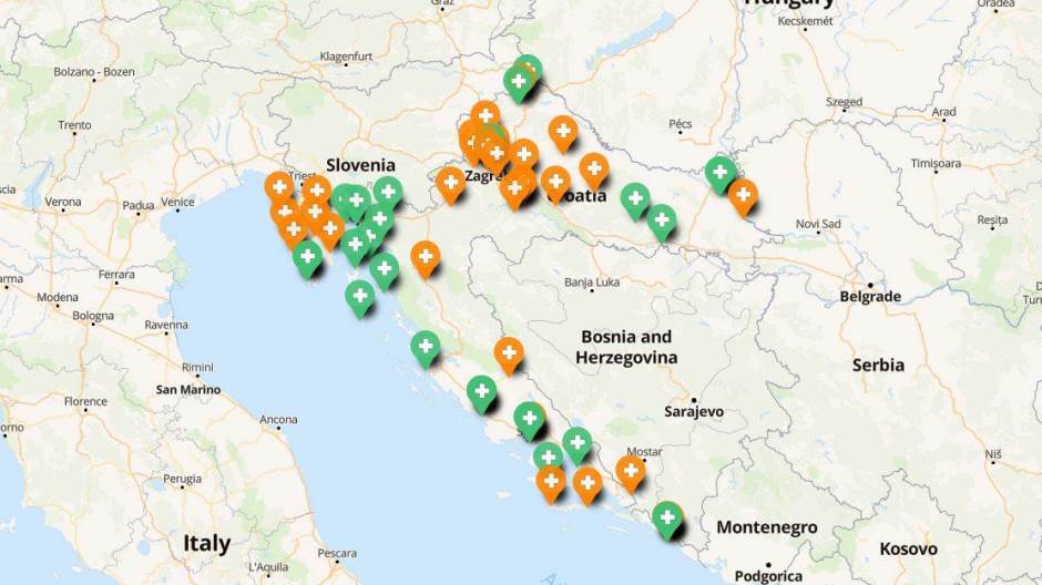 karta - koronatestiranje