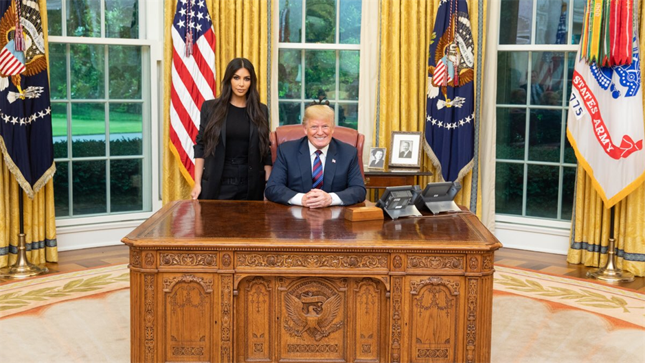 Kim Kardashian i Donald Trump