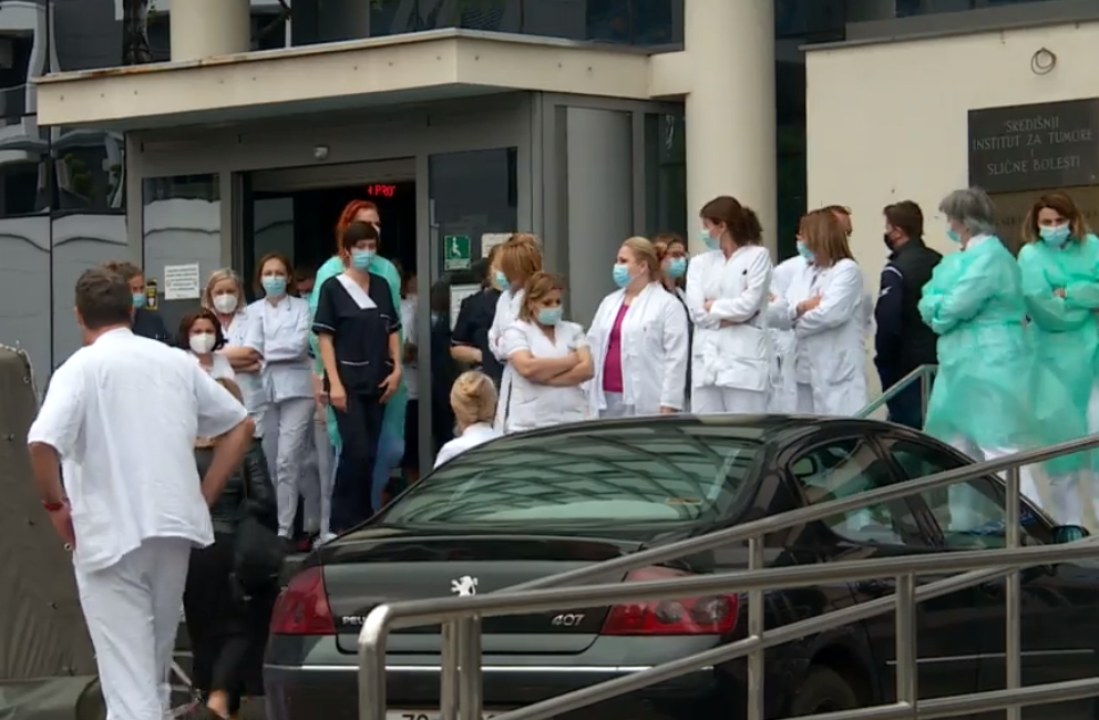 klinika za tumore prosvjed