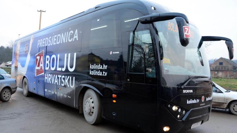 Kolinda grabar kitarović bus