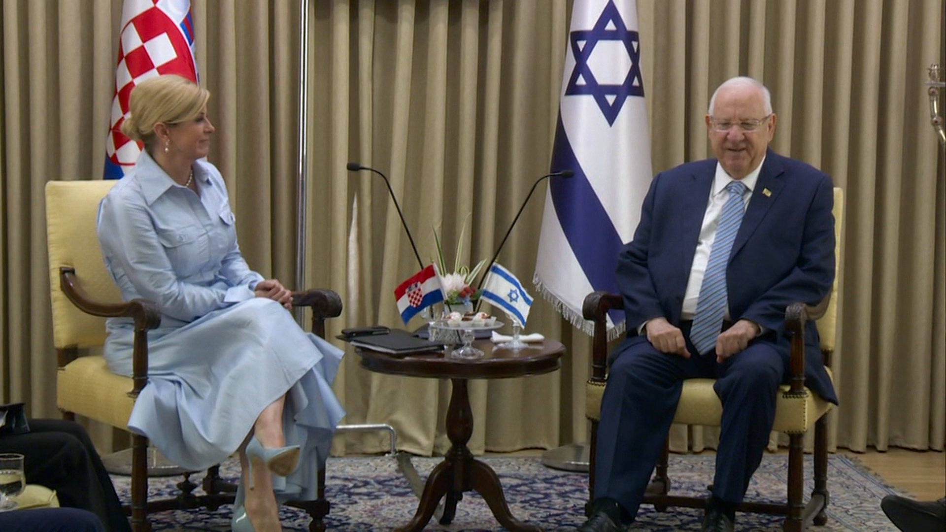 Kolinda i Reuven Rivlin