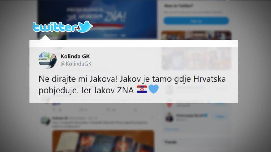 Kolinda Twitter
