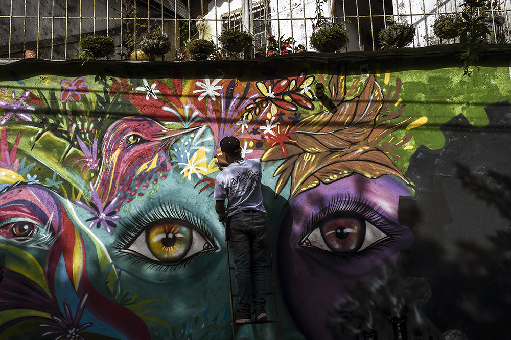 Kolumbija grafiti foto afp JOAQUIN SARMIENTO (6)