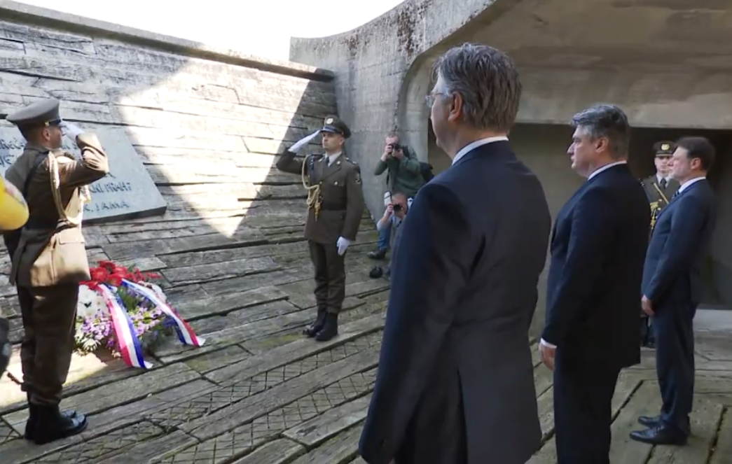 komemoracija, Andrej Plenković, Zoran Milanović