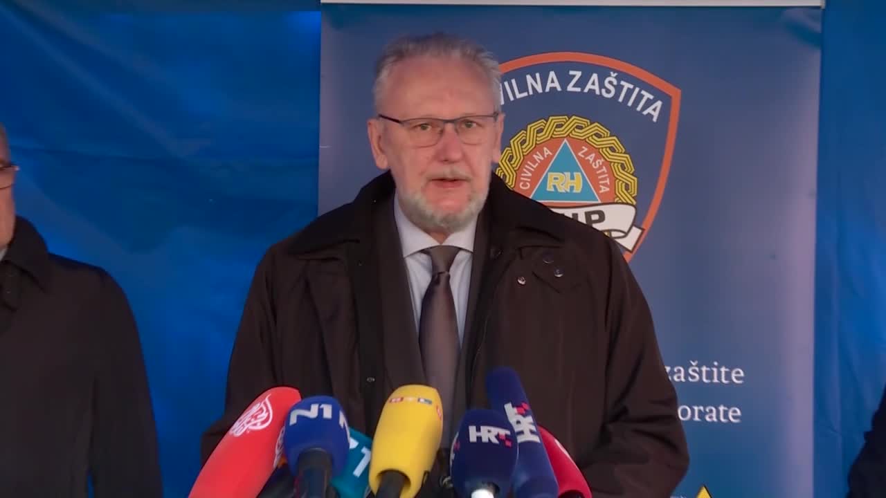Konferencija za novinare Nacionalnog stožera Civilne zaštite
